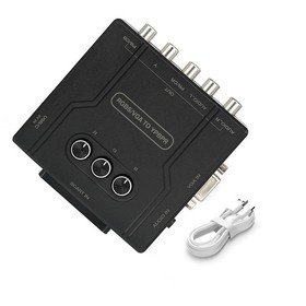 RGBS VGA to YPBPR Component Converter SCART to YPBPR for N64 PS1 PS2 Dreamcast
