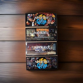 SNK NEOGEO MINI FULL SET OF 12 Console Character Stickers JAPANESE MARKET RARE