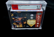 NINTENDO 64 MIKE PIAZZA’S STRIKE ZONE N64 BRAND NEW FACTORY SEALED AND GRADED!