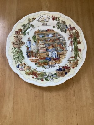 Seltener Brambly Hedge 2001 KÜCHENSZENE TELLER Royal Doulton