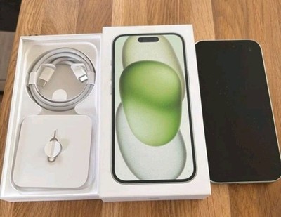 Apple iPhone 15  - 128GB - MINTGRÜN (Ohne Simlock) + Rechnung + GARANTIE 