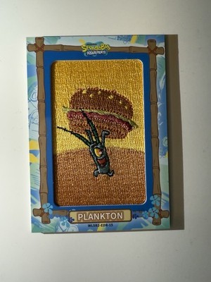 Spongebob Squarepants 25th Anniversary Ocean Party Patchkarte Plankton 065/267