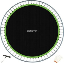 Zoomster Replacement Jumping Mat, Fits 14 ft Round Trampoline Frame with 72 V