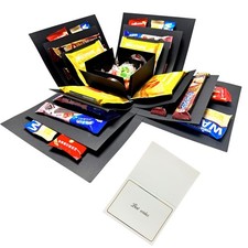 5 Layer Gift Box, Multi Layered Explosion Photo DIY Box, Creative Surprise Pi...