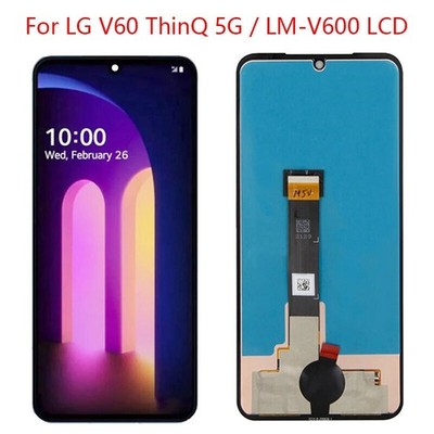 Für LG V60 ThinQ 5G LCD Display Touchscreen Digitizer Komplette Baugruppe Ersatz