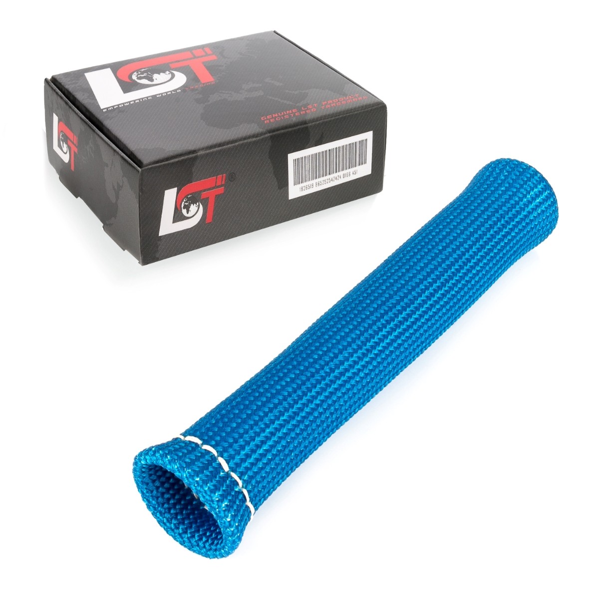 1x Car Spark Plug Wire Heat Shield Cover Blue for JAGUAR