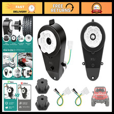 24V Gearbox Motor 40000RPM - High Speed Upgrade Kit for Kids Ride-On Cars, 12V/1