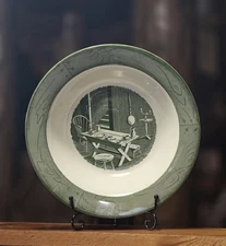 Vintage Colonial Homestead by Royal, 10" Round Serving Bowl Collector