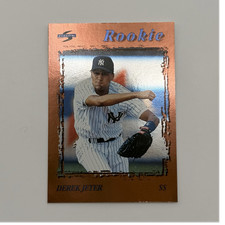 1996 Score Dugout Collection Derek Jeter Rookie #106 of 110 | Yankees | MLB