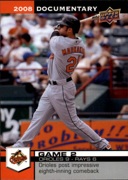 2008 Upper Deck Documentary #32 Nick Markakis - BB