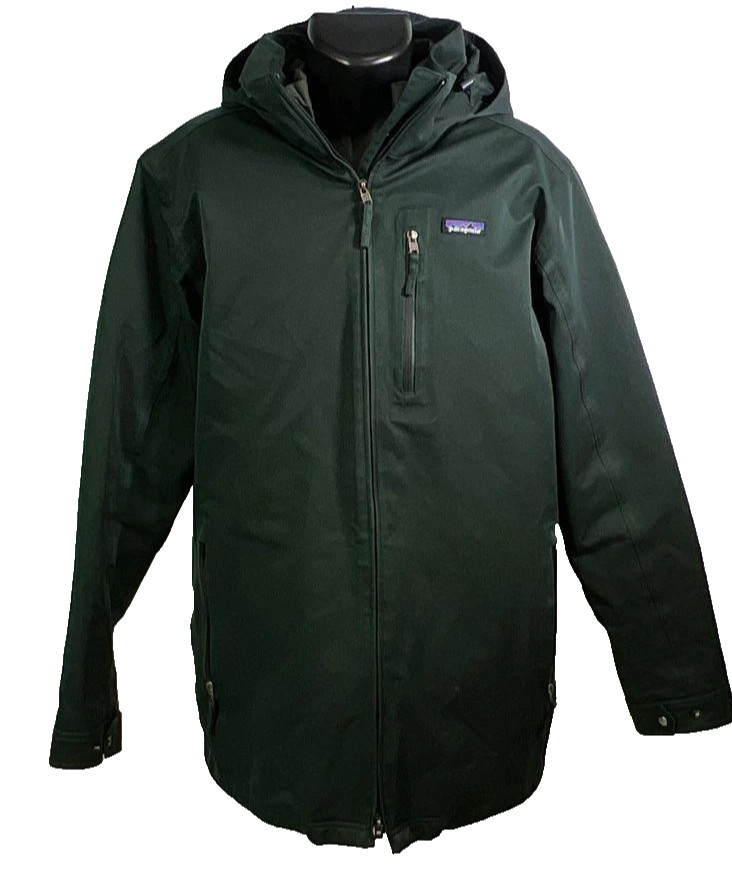 MUY BONITA CHAQUETA PATAGONIA PATO PLUMÓN Para Hombres L Invierno Dk Grn Oferta Fuera de Temporada