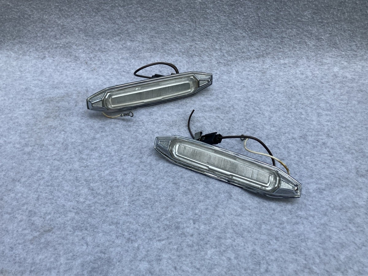 1977 1978 1979 Cadillac Fleetwood Brougham Opera Light Lamp Pair