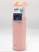 Zak Designs 20 fl oz Stainless Steel Tranquility Straw Bottle *SEE DETAILS*