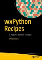 Wxpython Recipes A Problem - Solution Approach Mike Driscoll Taschenbuch Xxi