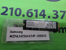SAMSUNG 256GB SSD M.2 MZ-NLN2560 MZNLN256HCHP-000H1