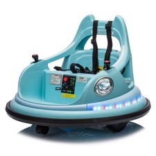 12V ride-on bumper car children,featuring vehicle body equipped safety seat belt