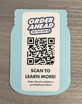 DUTCH BROS STICKER April 2025 Scratch N Sniff Pickle Scented Hard