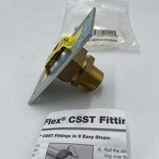 Pro-Flex 3/4” Special Terminiation Plate CSST Gas Fitting PFST-34C