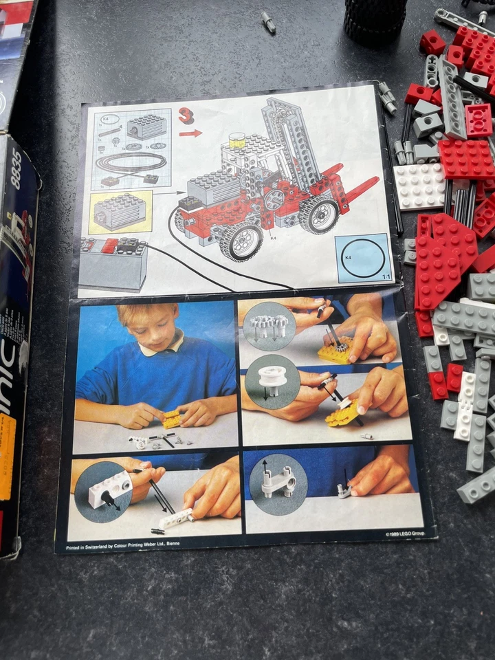 LEGO Technic 8835 Forklift, photo 4 of 5