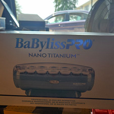 BaBylissPRO Nano Titanium 20-Roller Hot Rollers Set Infrared Titanium BABNTCHV21