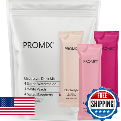 ProMix Nutrition Electrolytes Powder Hydration Packets - Himalayan Pink Salt, Ma