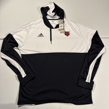 NWT Men's Large adidas Arkansas State Red Wolves Lightweight Pullover Hoodie