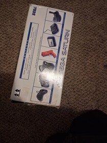 Sega Saturn With Box