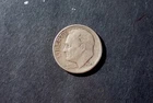 One  Roosevelt Dimes 90% Silver dated 1946D Good Cond ROOS 061