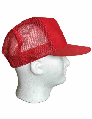 Vintage St Louis Cardinals Mesh Trucker SNAPBACK HAT Red 80s | eBay