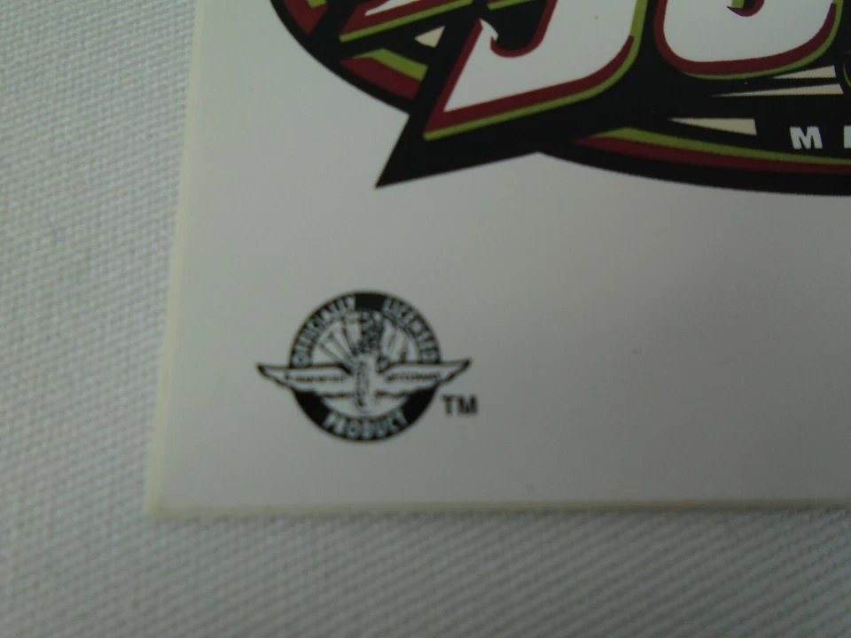 2001 Indianapolis 500 Event 85th Collector Decal Hélio Castroneves Team Penske  - Image 3 of 4