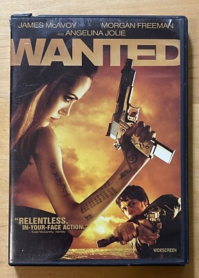 Wanted (DVD, 2008) Tested And Works