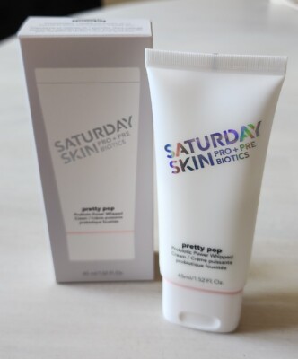 Saturday Skin Pretty Pop Pro +Pre Biotics  Whipped Cream 1.52oz *Free Shipping*