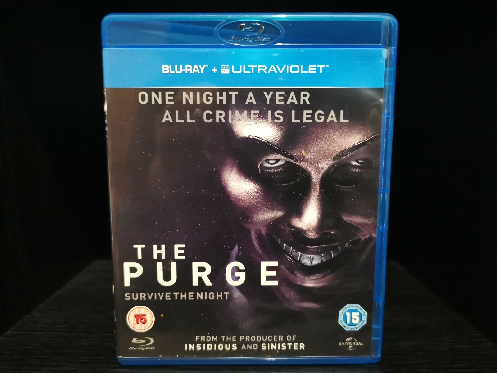 The Purge (Blu-ray, 2013) Movie Film