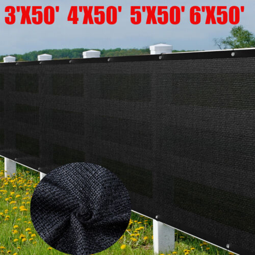 50 Fuß Sichtschutz Zaun Sichtschutz Garten Hof Windschutz Schwerlast Netz Schatten Abdeckung USA - Bild 3 von 20