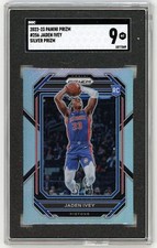 2022-23 Panini Prizm SILVER Jaden Ivey RC SGC 9 Detroit Pistons #256