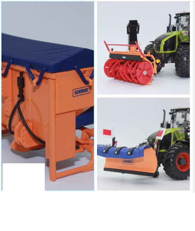 !! Sale !! Wiking Set Schmidt Attachments 077388 077389 077390 New +OVP 1:32