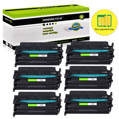 6PK CF258A Toner Cartridges for HP 58A LaserJet Pro MFP M428 M428dw【with Chip】