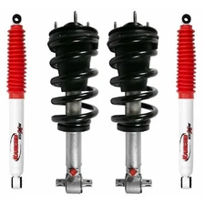 Rancho Front Struts & Rear Gas Shocks Absorbers Kit For Silverado Sierra 1500