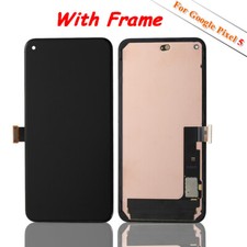 OLED Display LCD Touch Screen Digitizer Assembly Frame For Google Pixel 5 6.0''
