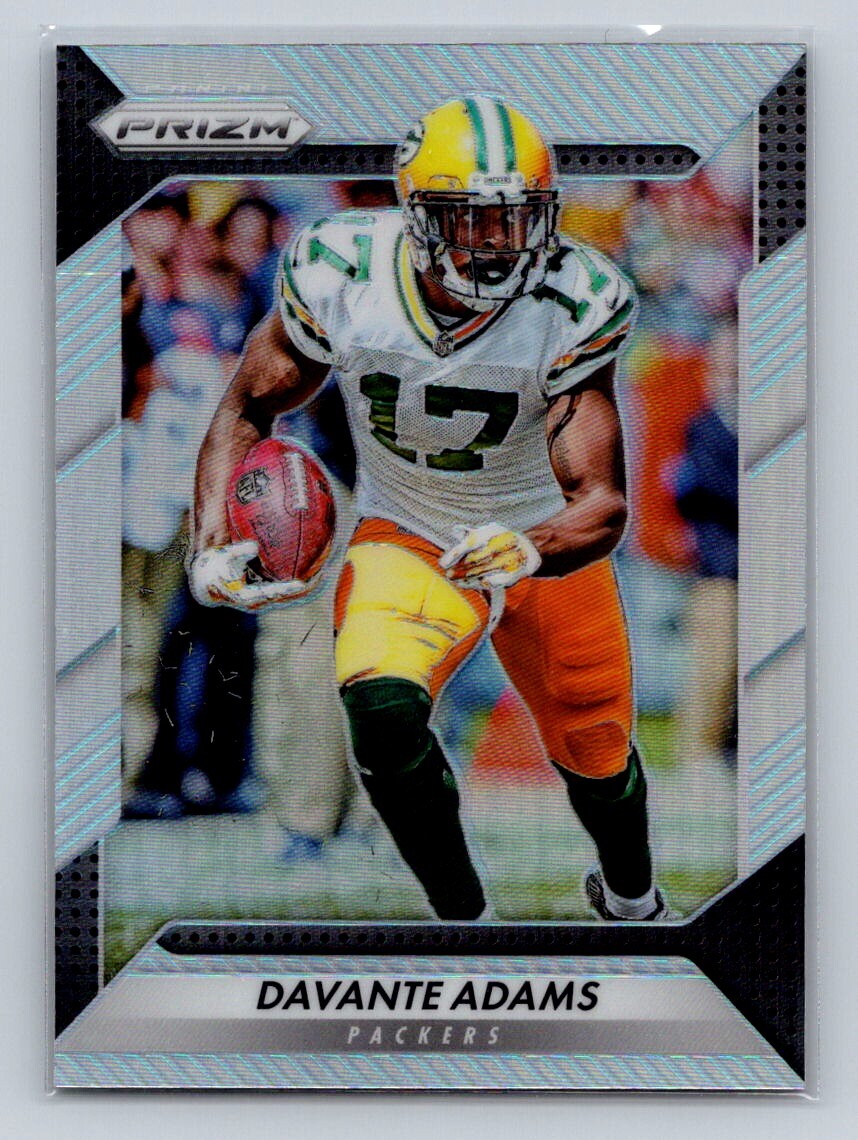 2016 Panini Prizm Prizm #129 Davante Adams Silver Holo  Green Bay Packers B42