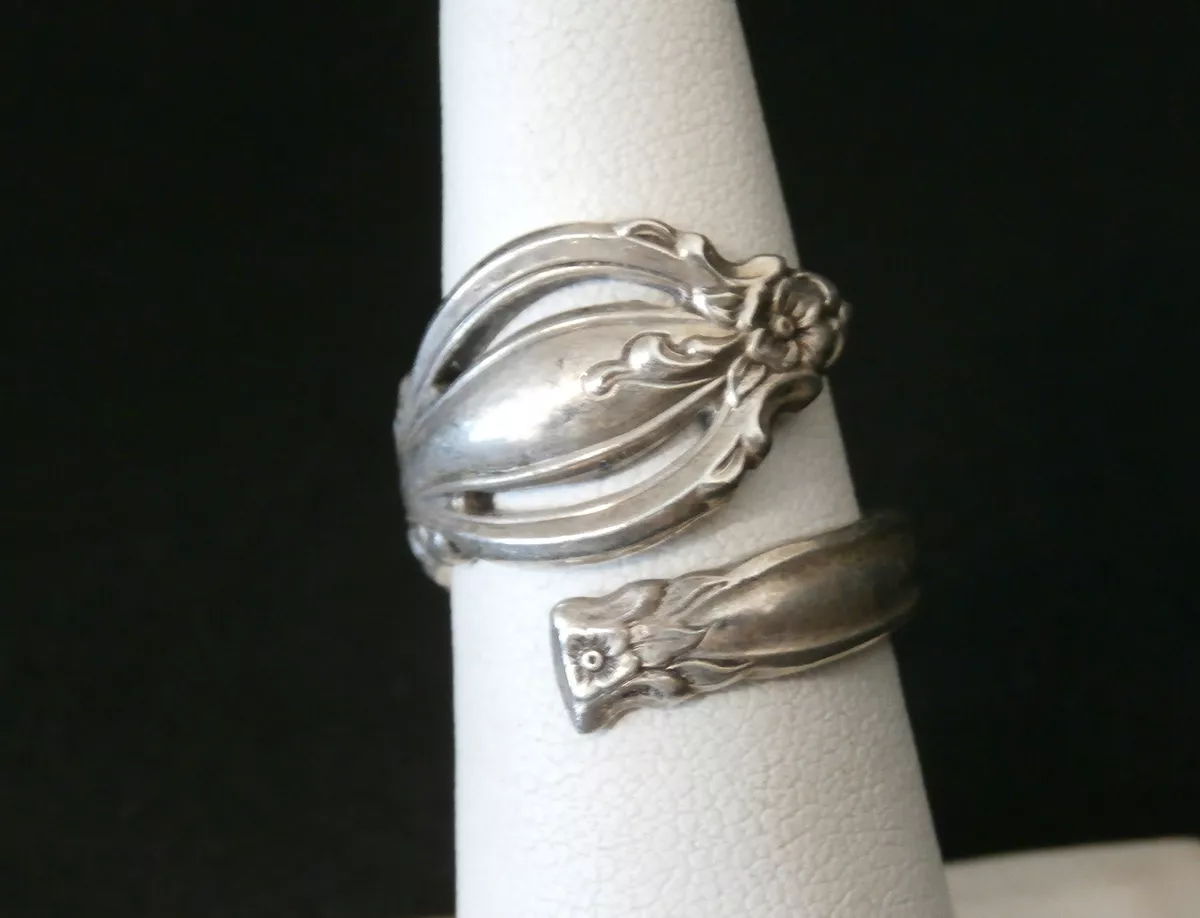 Sterling silver spoon rings ebay shop