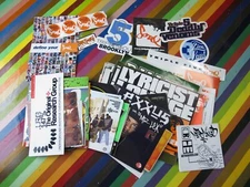 vtg 1990s 2000s Hip Hop rap music sticker - Triple 5 Soul +