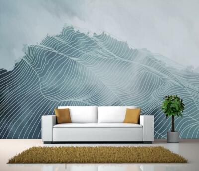 3D White Texture ZHUA5570 Wallpaper Wall Murals Removable Self-adhesive Zoe