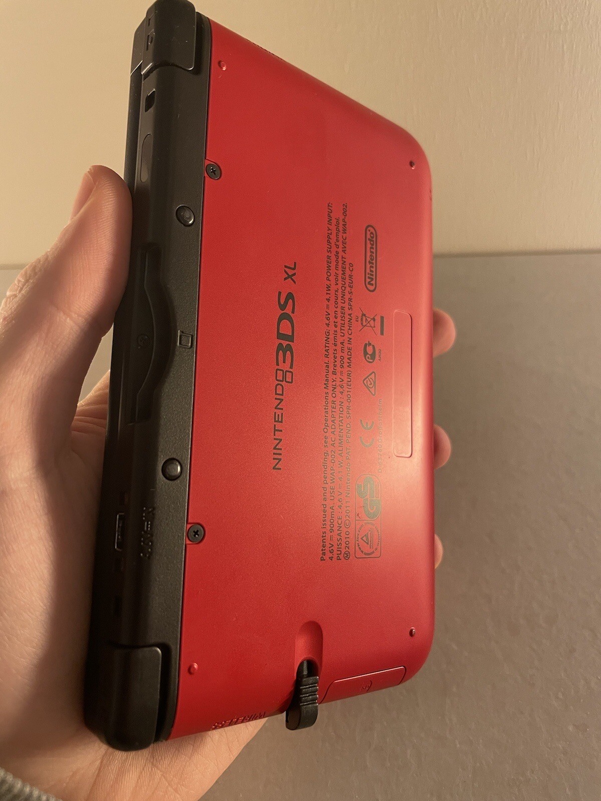 Pokemon Y Limited Edition Red/Black Nintendo 3ds Xl Console System