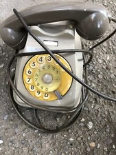 Telefono Fisso Vintage a DiscoRotella Disco Rotella Sip Anni 70 d'Epoca Antico