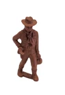 Vintage Marx Wild West Western Town Ranch Roy Rogers Brown Sheriff Money Bag 50s