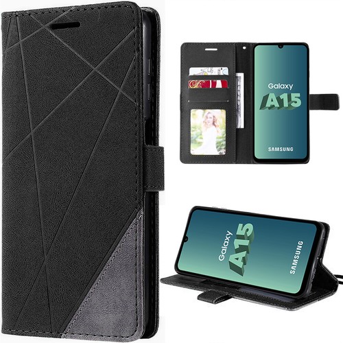 Coque Housse pour Samsung Galaxy A15 A14 A05s A54 A23 Synthécuir Portefeuille - Imagen 9 de 20