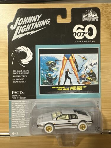 Johnny Lightning  Pop Culture 60th Ann. 007 1980 Lotus Esprit S3 White Lightning - Picture 1 of 3
