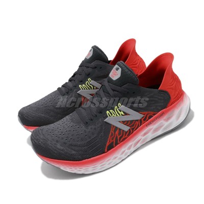 New Balance Fresh Foam X 1080 2E Wide Grey Red Men Running Shoes M1080M10  2E | eBay