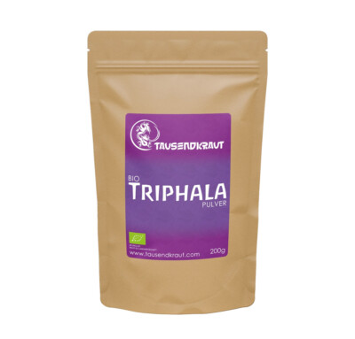 Triphala Pulver BIO 200g Mischung aus 3 Fruchtpulvern Ayurveda - aus Sri Lanka